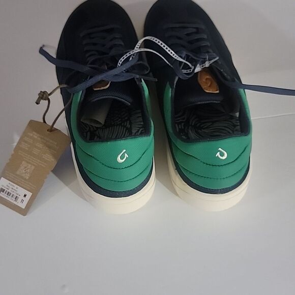 🆕️👟 OLUKAI Men's Punini Sneaker Navy/Bamboo - Sz 11 - Picture 6 of 7